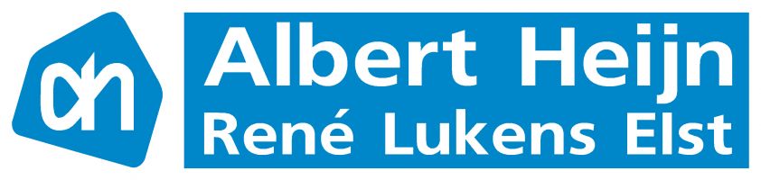 Logo van de sponsor: Albert Heijn Rene Lukens Elst